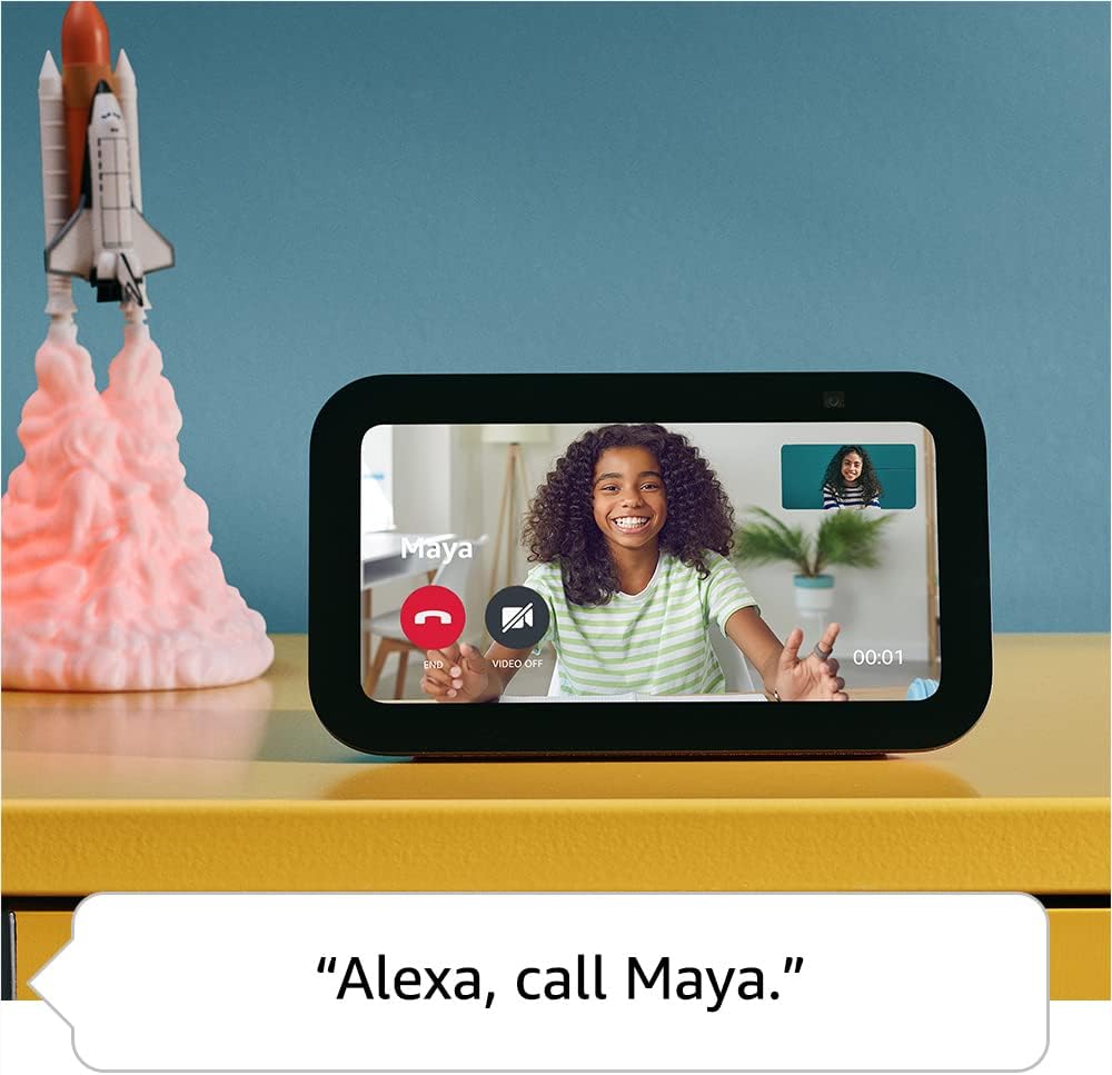 Echo Show 5 (3rd Gen, 2023 release) Kids | Smart display with alarm clock for kids | Galaxy Echo Show 5 (3rd Gen, 2023 release) Kids | Smart display with alarm clock for kids | Galaxy
