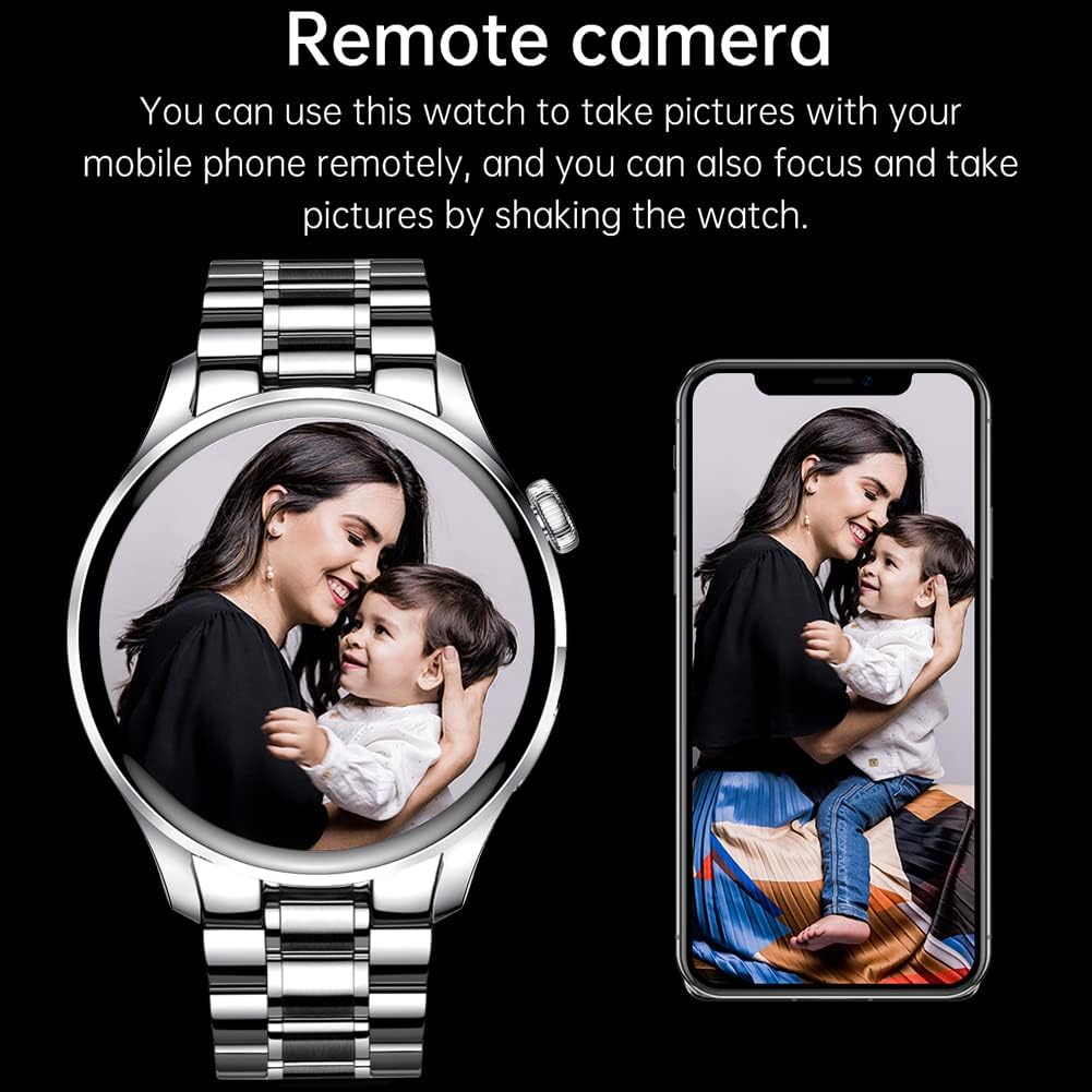 FILIEKEU Bluetooth Calls Smart Watch Men Women Heart Rate Sleep Monitor Steps IP67 Waterproof Sport Fitness Tracker 1.3Touch Screen Fasion Black Stainless Steel Smart Watches for Android iOS FILIEKEU Bluetooth Calls Smart Watch Men Women Heart Rate Sleep Monitor Steps IP67 Waterproof Sport Fitness Tracker 1.3Touch Screen Fasion Black Stainless Steel Smart Watches for Android iOS