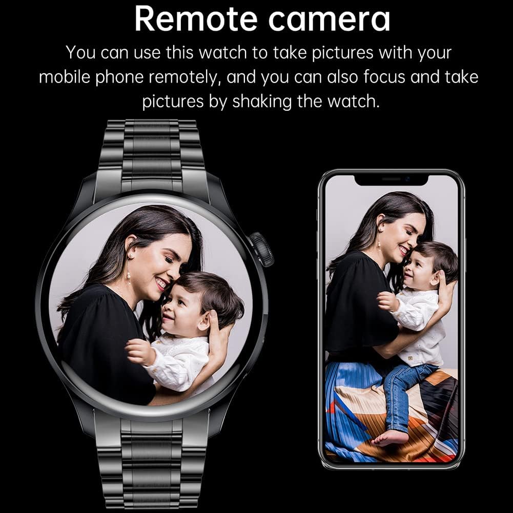 FILIEKEU Bluetooth Calls Smart Watch Men Women Heart Rate Sleep Monitor Steps IP67 Waterproof Sport Fitness Tracker 1.3Touch Screen Fasion Black Stainless Steel Smart Watches for Android iOS FILIEKEU Bluetooth Calls Smart Watch Men Women Heart Rate Sleep Monitor Steps IP67 Waterproof Sport Fitness Tracker 1.3Touch Screen Fasion Black Stainless Steel Smart Watches for Android iOS