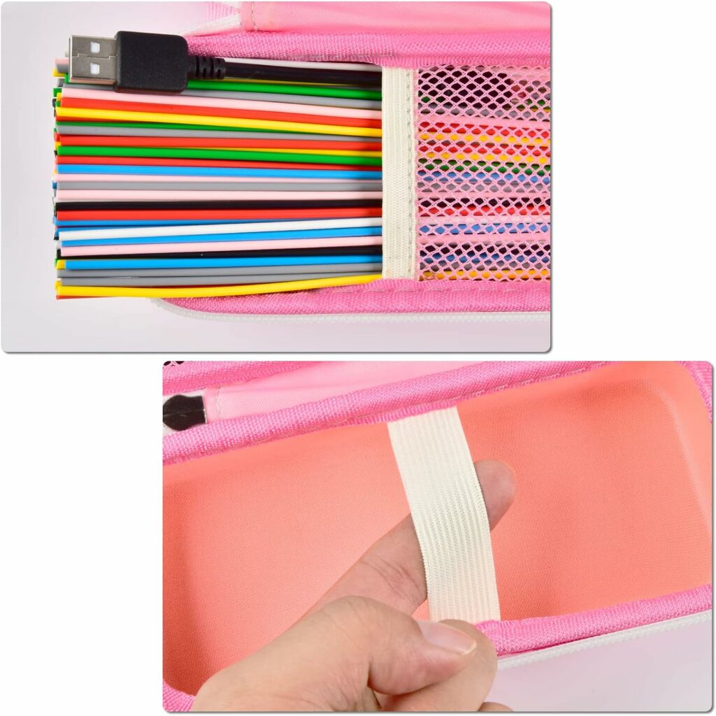 GWCASE Case Compatible with 3Doodler Start+ Essentials for 3D Pen Set for Kids, for 3D Pens Storage Organizer Carrying Holder Fit for 3D Printing Pen, Plastic Refill Blister (Box Only)-Pink GWCASE Case Compatible with 3Doodler Start+ Essentials for 3D Pen Set for Kids, for 3D Pens Storage Organizer Carrying Holder Fit for 3D Printing Pen, Plastic Refill Blister (Box Only)-Pink