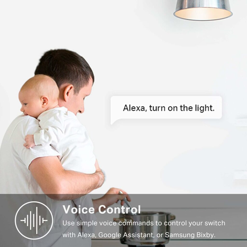 Kasa Smart Light Switch HS200, Single Pole, Needs Neutral Wire, 2.4GHz Wi-Fi Light Switch Works with Alexa and Google Home, UL Certified, No Hub Required , White Kasa Smart Light Switch HS200, Single Pole, Needs Neutral Wire, 2.4GHz Wi-Fi Light Switch Works with Alexa and Google Home, UL Certified, No Hub Required , White
