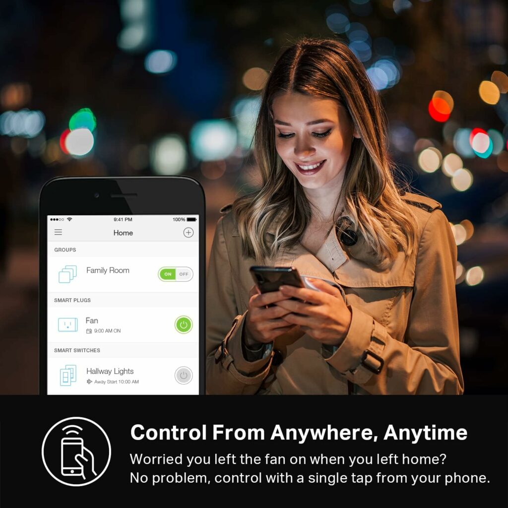 Kasa Smart Plug Mini 15A, Apple HomeKit Supported, Smart Outlet Works with Siri, Alexa  Google Home, UL Certified, App Control, Scheduling, Timer, 2.4G WiFi Only, 4-Pack (EP25P4), White Kasa Smart Plug Mini 15A, Apple HomeKit Supported, Smart Outlet Works with Siri, Alexa  Google Home, UL Certified, App Control, Scheduling, Timer, 2.4G WiFi Only, 4-Pack (EP25P4), White