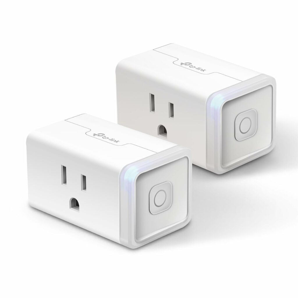 Kasa Smart Plug Mini 15A, Apple HomeKit Supported, Smart Outlet Works with Siri, Alexa  Google Home, UL Certified, App Control, Scheduling, Timer, 2.4G WiFi Only, 2-Pack (EP25P2), White Kasa Smart Plug Mini 15A, Apple HomeKit Supported, Smart Outlet Works with Siri, Alexa  Google Home, UL Certified, App Control, Scheduling, Timer, 2.4G WiFi Only, 2-Pack (EP25P2), White