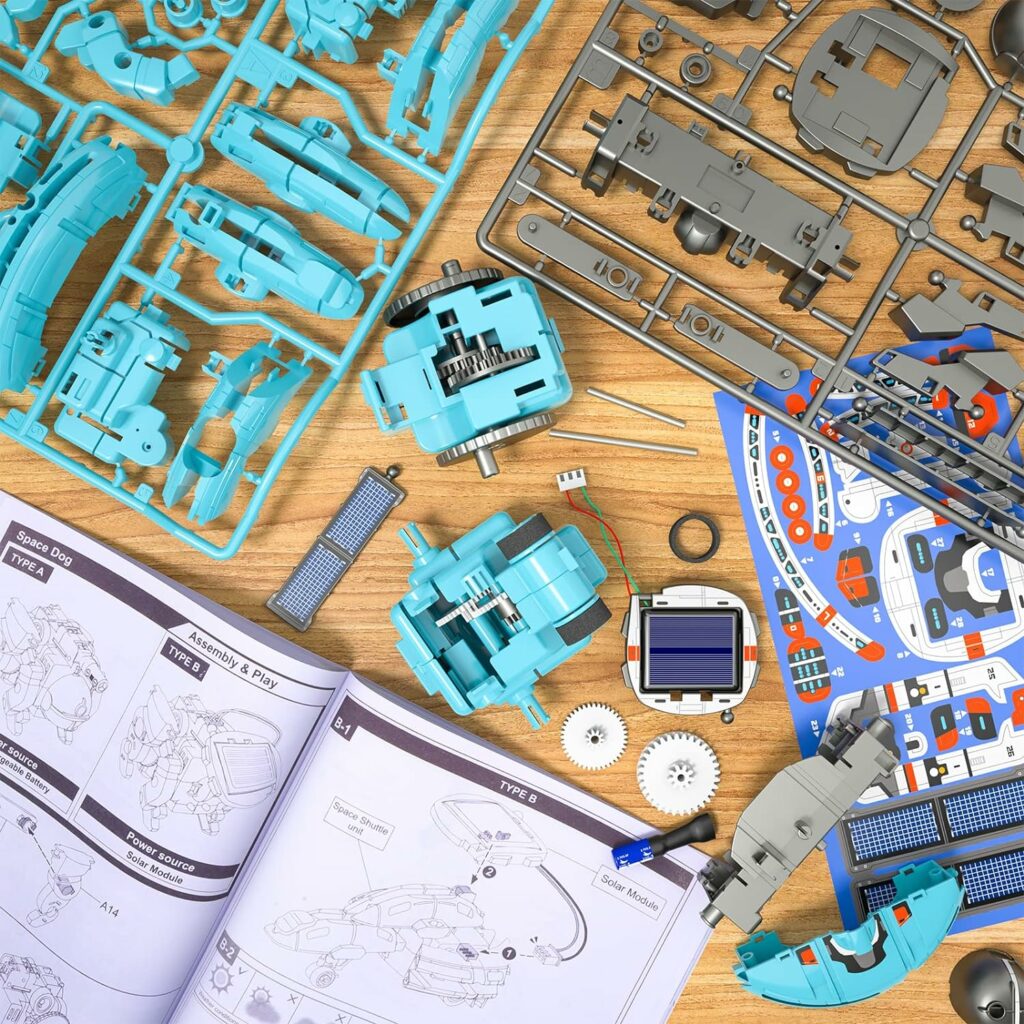 Lucky Doug STEM Projects for Kids Ages 8-12 12-16, 6-in-1 Building Science STEM Kits for Solar Robot Kit Space Toys Birthday Gifts for 8 9 10 11 12 13 14 15 16 Year Old, Boys Girls Teens Lucky Doug STEM Projects for Kids Ages 8-12 12-16, 6-in-1 Building Science STEM Kits for Solar Robot Kit Space Toys Birthday Gifts for 8 9 10 11 12 13 14 15 16 Year Old, Boys Girls Teens