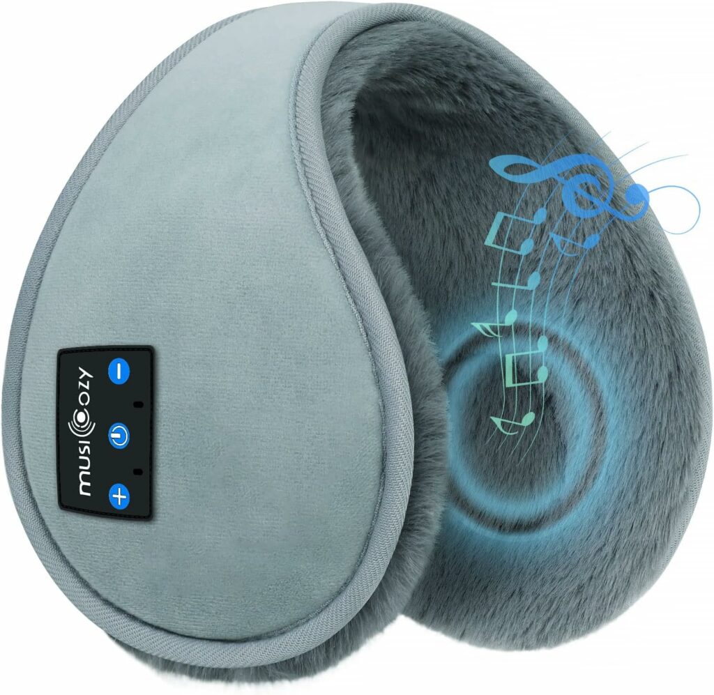 MUSICOZY Bluetooth Ear Muffs for Winter Women Men Kids Girls, Ear Warmers Wireless EarMuffs Headphones, Built-in HD Speakers and Microphone with Carry Bag for Biking Running Cool Tech Gadgets Gifts : Clothing, Shoes  Jewelry MUSICOZY Bluetooth Ear Muffs for Winter Women Men Kids Girls, Ear Warmers Wireless EarMuffs Headphones, Built-in HD Speakers and Microphone with Carry Bag for Biking Running Cool Tech Gadgets Gifts : Clothing, Shoes  Jewelry