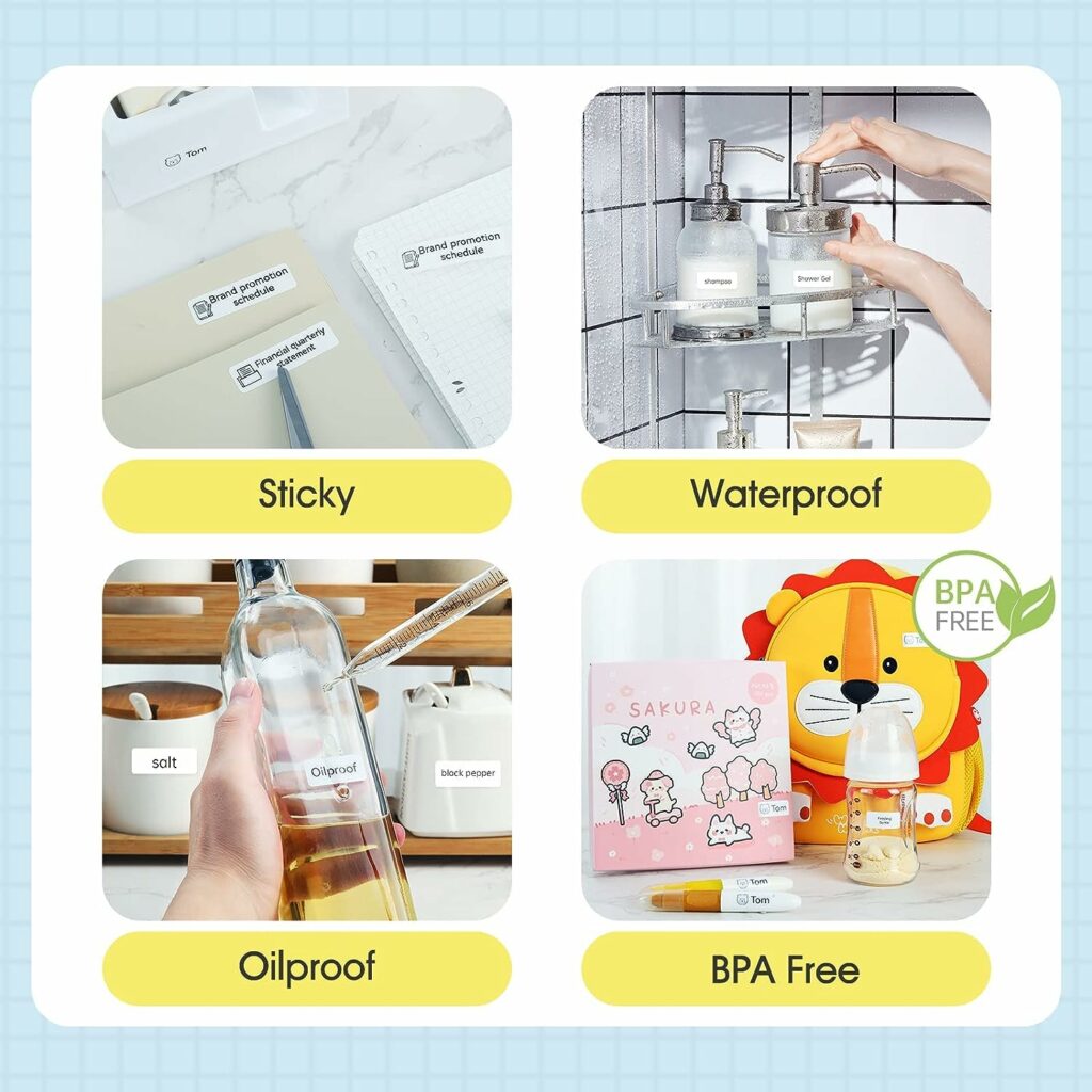 NIIMBOT Label Maker Machine D11 Label Printer Tape Included Portable Wireless Connection Multiple Templates Available for Phone Easy to Use Office Home Organization USB Rechargeable NIIMBOT Label Maker Machine D11 Label Printer Tape Included Portable Wireless Connection Multiple Templates Available for Phone Easy to Use Office Home Organization USB Rechargeable