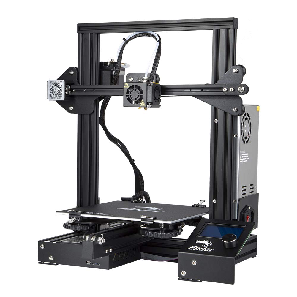 Official Creality Ender 3 3D Printer Fully Open Source with Resume Printing Function DIY 3D Printers Printing Size 8.66x8.66x9.84 inch Official Creality Ender 3 3D Printer Fully Open Source with Resume Printing Function DIY 3D Printers Printing Size 8.66x8.66x9.84 inch