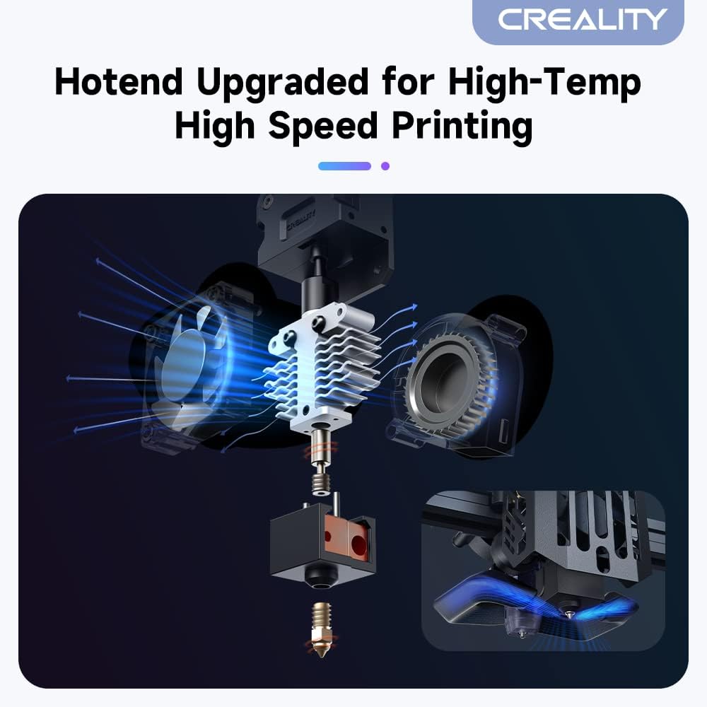 Official Creality Ender 5 S1 3D Printer 250mm/s Printing Speed with CR Touch Auto Leveling, Sprite Extruder, High Precision Z-axis, Removable PC Build Plat Official Creality Ender 5 S1 3D Printer 250mm/s Printing Speed with CR Touch Auto Leveling, Sprite Extruder, High Precision Z-axis, Removable PC Build Plat