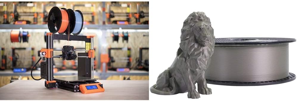 Original Prusa i3 MK3S+ 3D Printer, Ready-to-use FDM 3D Printer, Assembled and Tested, Removable Print Sheets, Filament sample Included, Print Size 9.84×8.3×8.3 in. Original Prusa i3 MK3S+ 3D Printer, Ready-to-use FDM 3D Printer, Assembled and Tested, Removable Print Sheets, Filament sample Included, Print Size 9.84×8.3×8.3 in.
