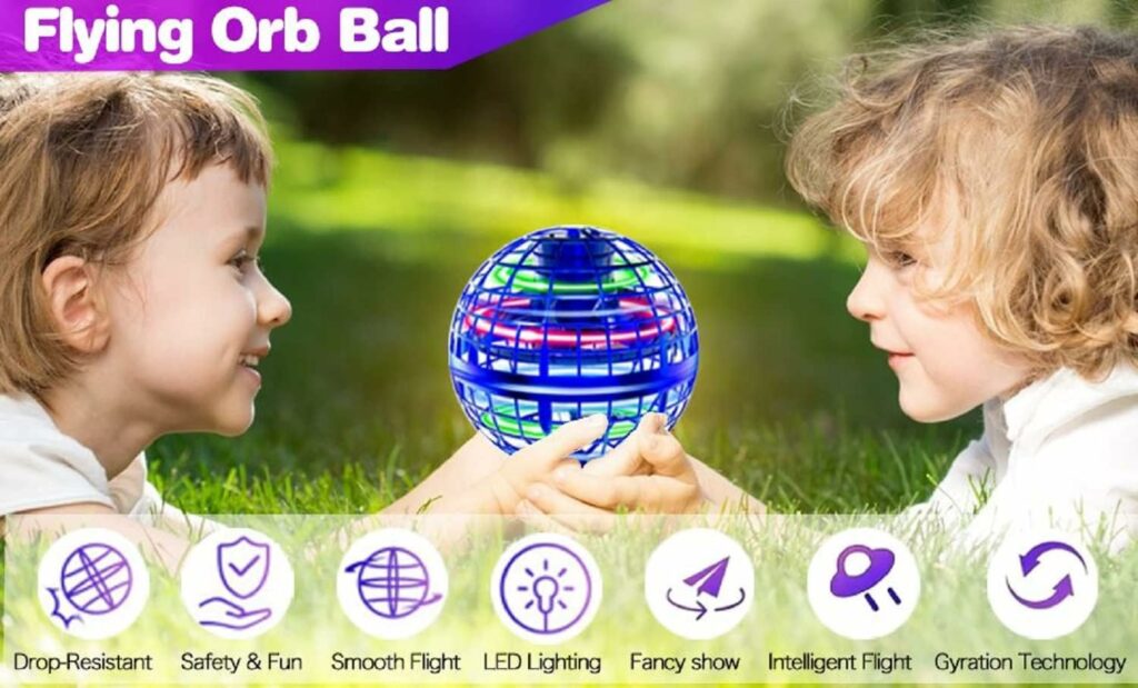 OSTRIDE Flying Orb Ball Toy for Kids,Flying Spinner Ball Toy,Flying Magic Ball, Hand Controlled Boomerang Hover Ball, Christmas Birthday Cool Toys Gifts for 6 7 8 9 10+ Year Boys Girls Teens OSTRIDE Flying Orb Ball Toy for Kids,Flying Spinner Ball Toy,Flying Magic Ball, Hand Controlled Boomerang Hover Ball, Christmas Birthday Cool Toys Gifts for 6 7 8 9 10+ Year Boys Girls Teens