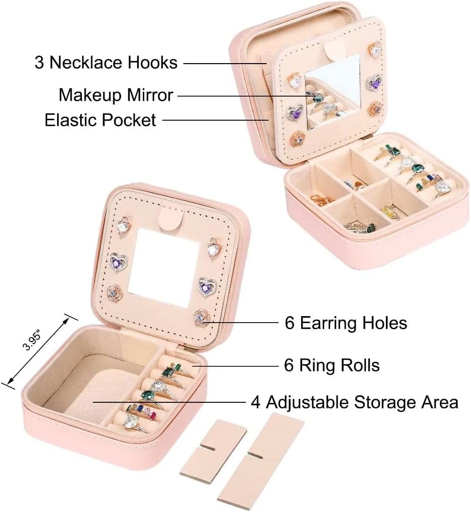 Parima Birthday Gifts for Women Teen Girl - Small Travel Jewelry Case Organizer Initial Jewelry Box Personalized Mom Daughter Friends Female Her Teenage Girls Gifts Idea, Vacation Travel Essentials K : Clothing, Shoes  Jewelry Parima Birthday Gifts for Women Teen Girl - Small Travel Jewelry Case Organizer Initial Jewelry Box Personalized Mom Daughter Friends Female Her Teenage Girls Gifts Idea, Vacation Travel Essentials K : Clothing, Shoes  Jewelry