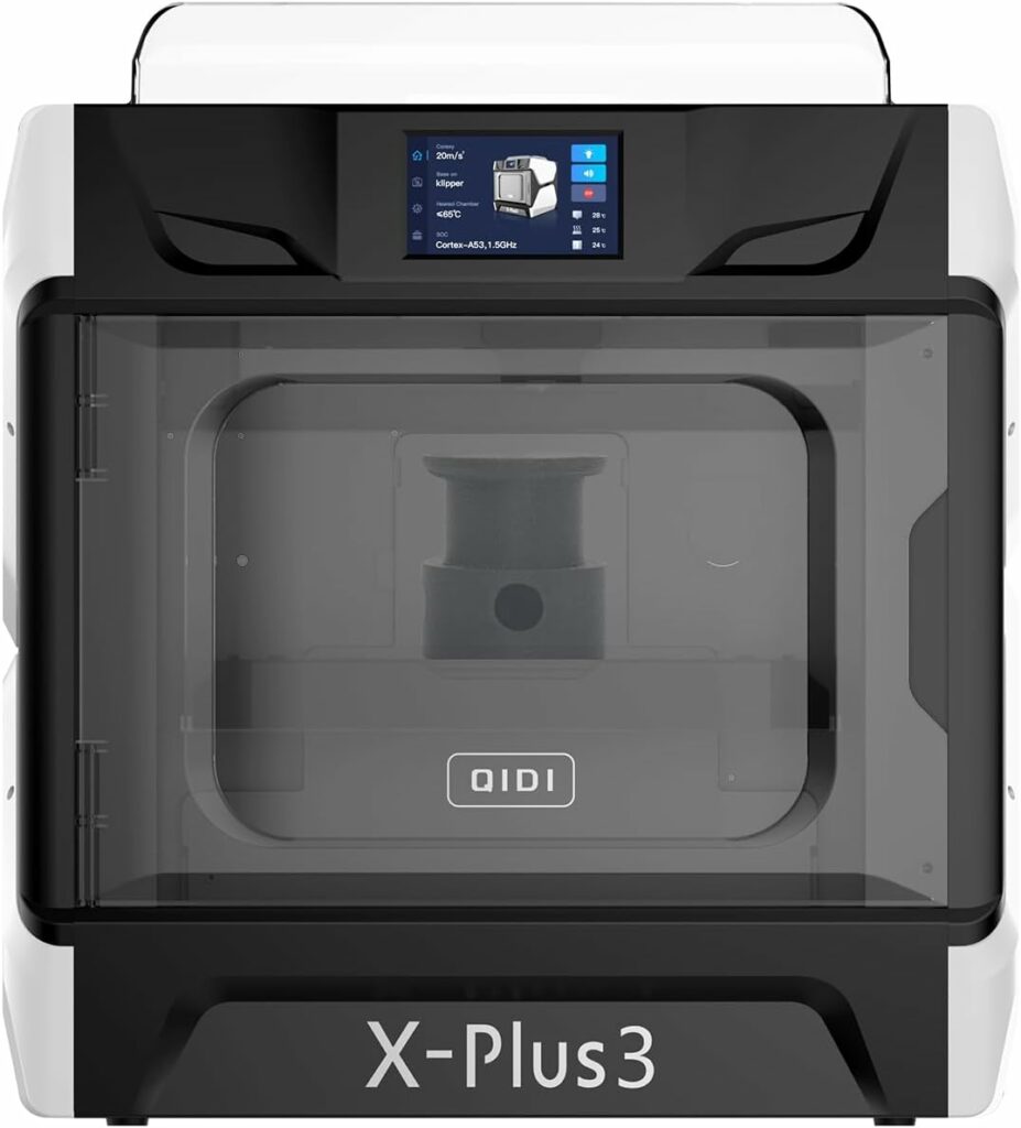 R QIDI TECHNOLOGY X-PLUS3 3D Printers Fully Upgrade, 600mm/s Industrial Grade High-Speed 3D Printer, Acceleration 20000mm/s2, 65℃ Independent Heated Chamber, CoreXYKlipper, 11.02x11.02x10.63 inch R QIDI TECHNOLOGY X-PLUS3 3D Printers Fully Upgrade, 600mm/s Industrial Grade High-Speed 3D Printer, Acceleration 20000mm/s2, 65℃ Independent Heated Chamber, CoreXYKlipper, 11.02x11.02x10.63 inch
