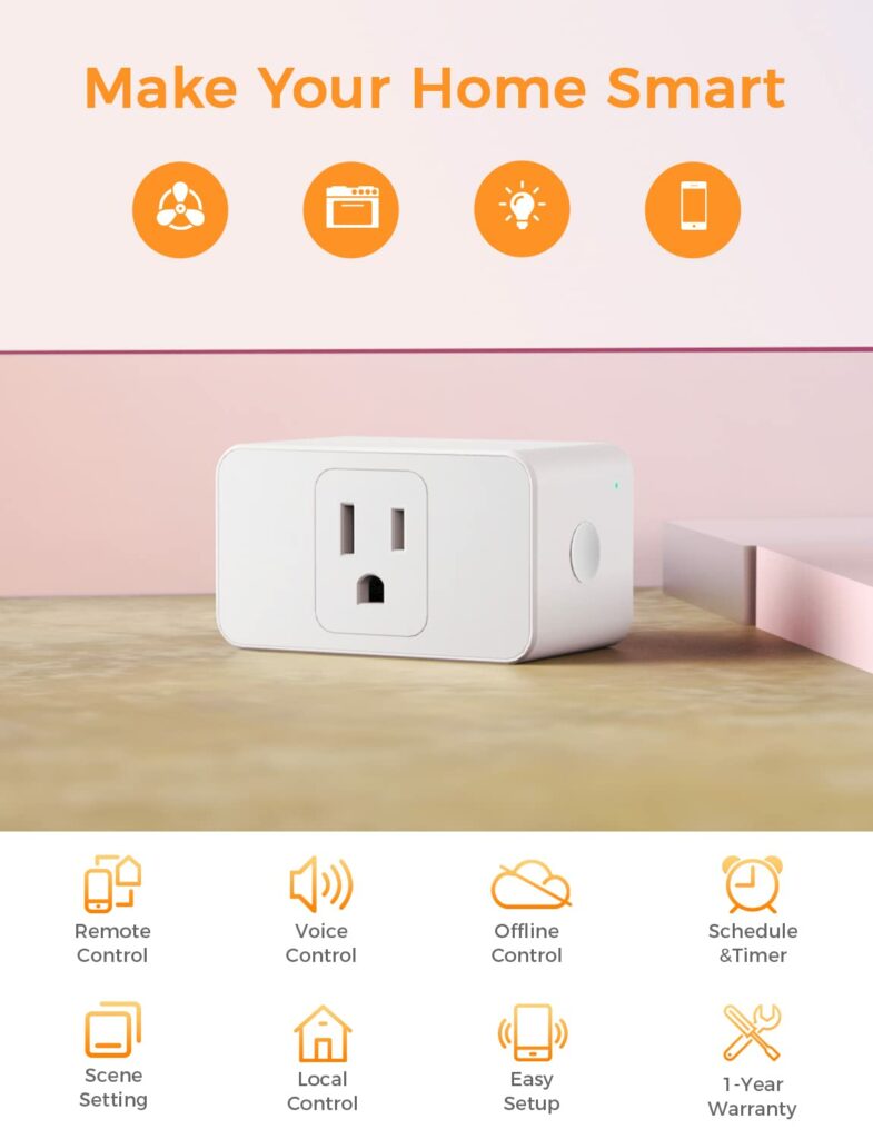 Smart Plug WiFi Outlet Work with Apple HomeKit, Siri, Alexa, Google Home, Refoss Smart Socket with Timer Function, Remote Control, No Hub Required, 15A, 2 Pack Smart Plug WiFi Outlet Work with Apple HomeKit, Siri, Alexa, Google Home, Refoss Smart Socket with Timer Function, Remote Control, No Hub Required, 15A, 2 Pack