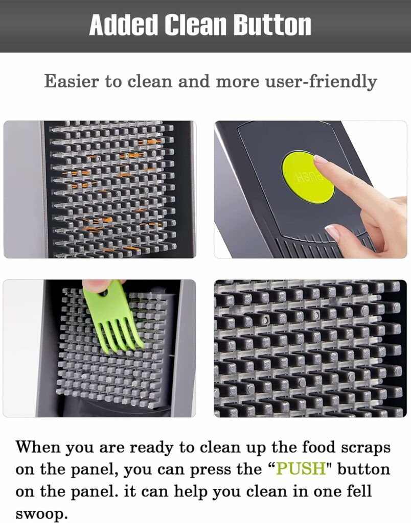 SPLMIFA Vegetable Chopper - Adjustable Vegetable Slicer - Kitchen Gift Gadget Slicer for Salad Potatoes Carrots Garlic with Container Onion Chopper with Container - Professional Food Chopper 12 in 1: Home  Kitchen SPLMIFA Vegetable Chopper - Adjustable Vegetable Slicer - Kitchen Gift Gadget Slicer for Salad Potatoes Carrots Garlic with Container Onion Chopper with Container - Professional Food Chopper 12 in 1: Home  Kitchen