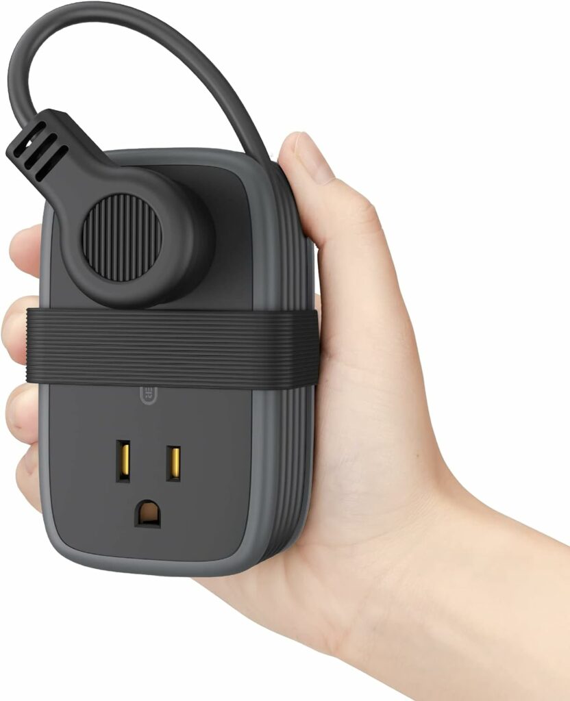 Travel Power Strip with USB Ports, NTONPOWER 4ft Flat Plug Wrapped Around Short Extension Cord with 4 Outlets 3 USB Ports, Compact for Cruise Travel Essential Hotel Home Office, Black Travel Power Strip with USB Ports, NTONPOWER 4ft Flat Plug Wrapped Around Short Extension Cord with 4 Outlets 3 USB Ports, Compact for Cruise Travel Essential Hotel Home Office, Black