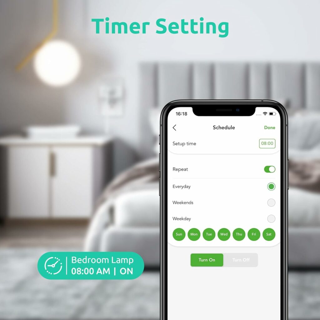 VOCOlinc Homekit Smart Plug Works with Alexa, Apple Home, Google Assistant, WiFi Smart Plug That Work with Alexa, Electrical Timer Outlet Support Siri, No Hub Required, 15A, 2.4GHz, 110~120V (4 pcak) VOCOlinc Homekit Smart Plug Works with Alexa, Apple Home, Google Assistant, WiFi Smart Plug That Work with Alexa, Electrical Timer Outlet Support Siri, No Hub Required, 15A, 2.4GHz, 110~120V (4 pcak)