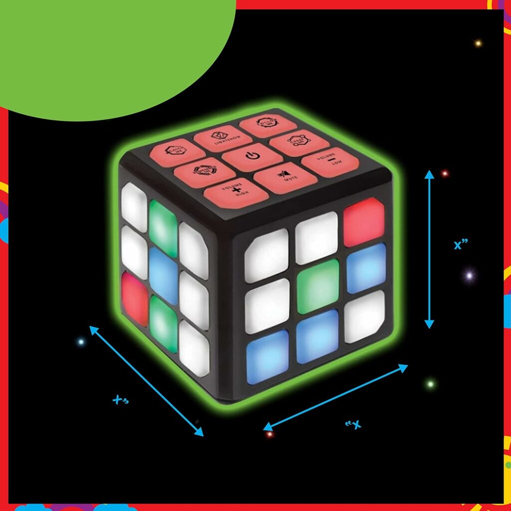 Winning Fingers Flashing Cube Electronic Memory  Brain Game | 4-in-1 Handheld Game for Kids | STEM Toys for Kids Boys and Girls | Fun Gift Toy for Kids Ages 6-12 Winning Fingers Flashing Cube Electronic Memory  Brain Game | 4-in-1 Handheld Game for Kids | STEM Toys for Kids Boys and Girls | Fun Gift Toy for Kids Ages 6-12
