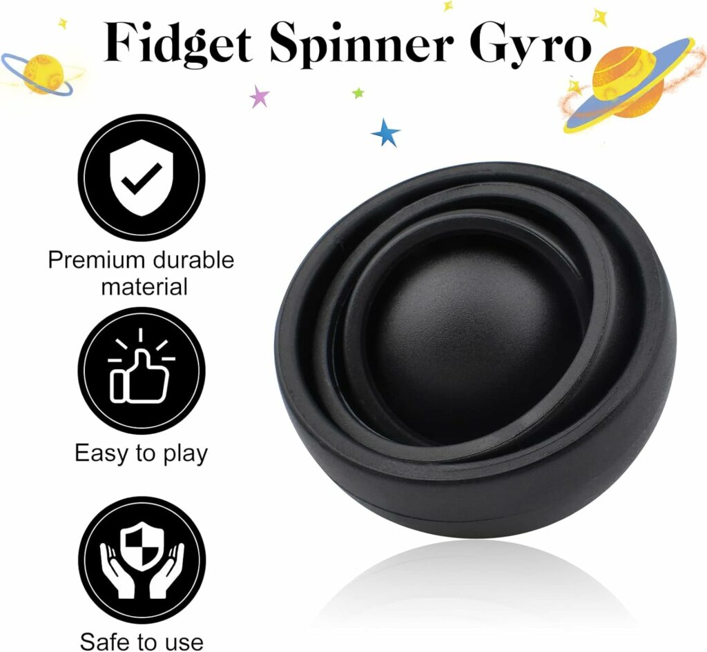 Yrissmiss Fidget Toy for Adults, Fidget Gyro Toys, Gift Ideas Fidgets Gifts for Boys Girls Teens Kids, ADHD Autism Stress Relief Finger Toy Hand Fidget Spinner : Toys  Games Yrissmiss Fidget Toy for Adults, Fidget Gyro Toys, Gift Ideas Fidgets Gifts for Boys Girls Teens Kids, ADHD Autism Stress Relief Finger Toy Hand Fidget Spinner : Toys  Games